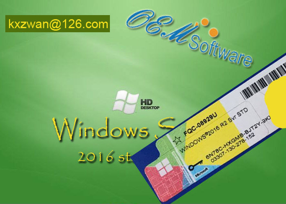 Oem Pack Sealed DVD Box Windows Server 2016 Standard Key