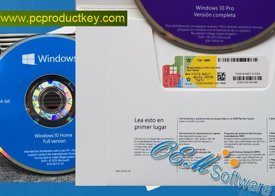 FQC-08909 Windows 10 Professional Oem Key Fpp Detaliczny klucz licencyjny do laptopa PC