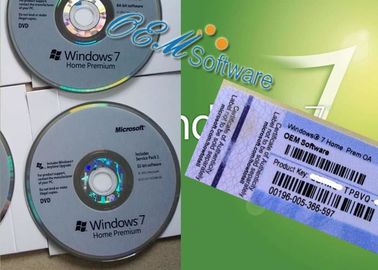 Fabrycznie zamknięte Windows 7 Professional Slim Pack Dvd Box Online Oem Key White Box