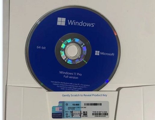 Oryginalny klucz licencyjny Windows 11 Oem Wygraj 11 Pro Coa StickerAktywacja online