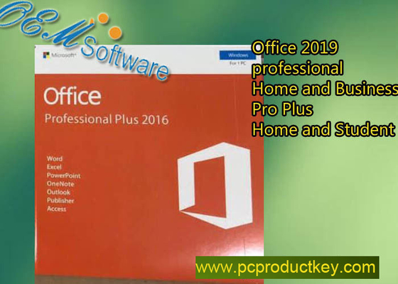 Oryginalne biuro 2016 PKC, Office 2021 Pro plus Plus Retail Key Dvd Box