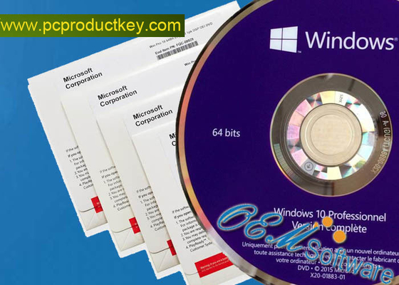 Klucz detaliczny Windows 10 Pro Oem Pack Aktywacja online 64 Bit Win 10 DVD Pack